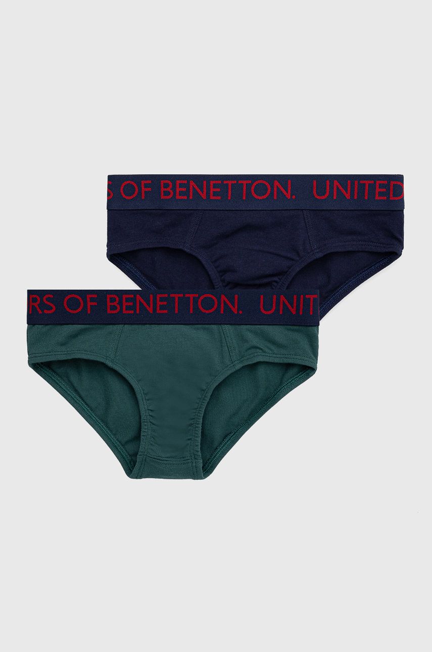 

Детски слипове United Colors of Benetton в зелено, Зелен