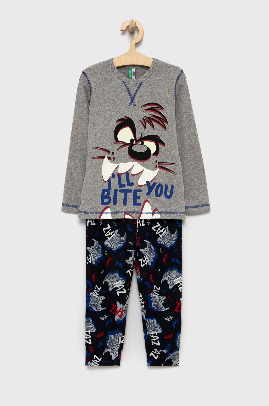 United Colors Of Benetton - pijamale de bumbac pentru copii x looney tunes