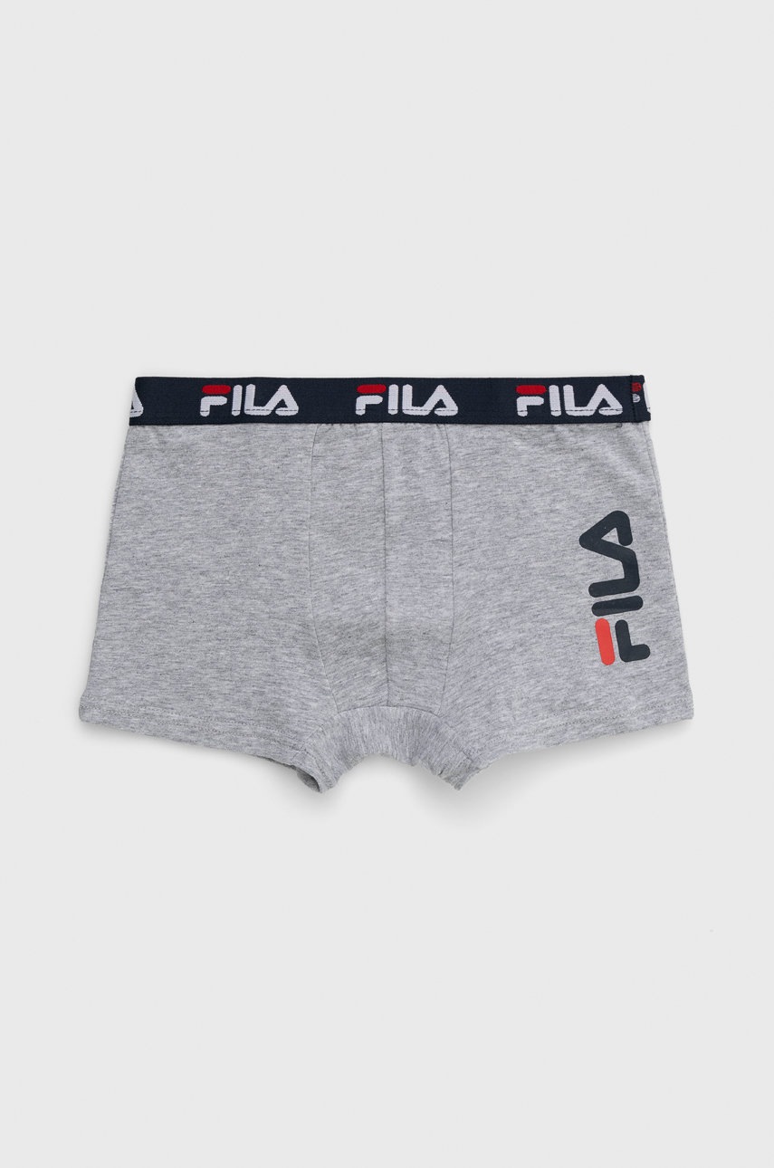 

Детски боксерки Fila в сиво, Сив