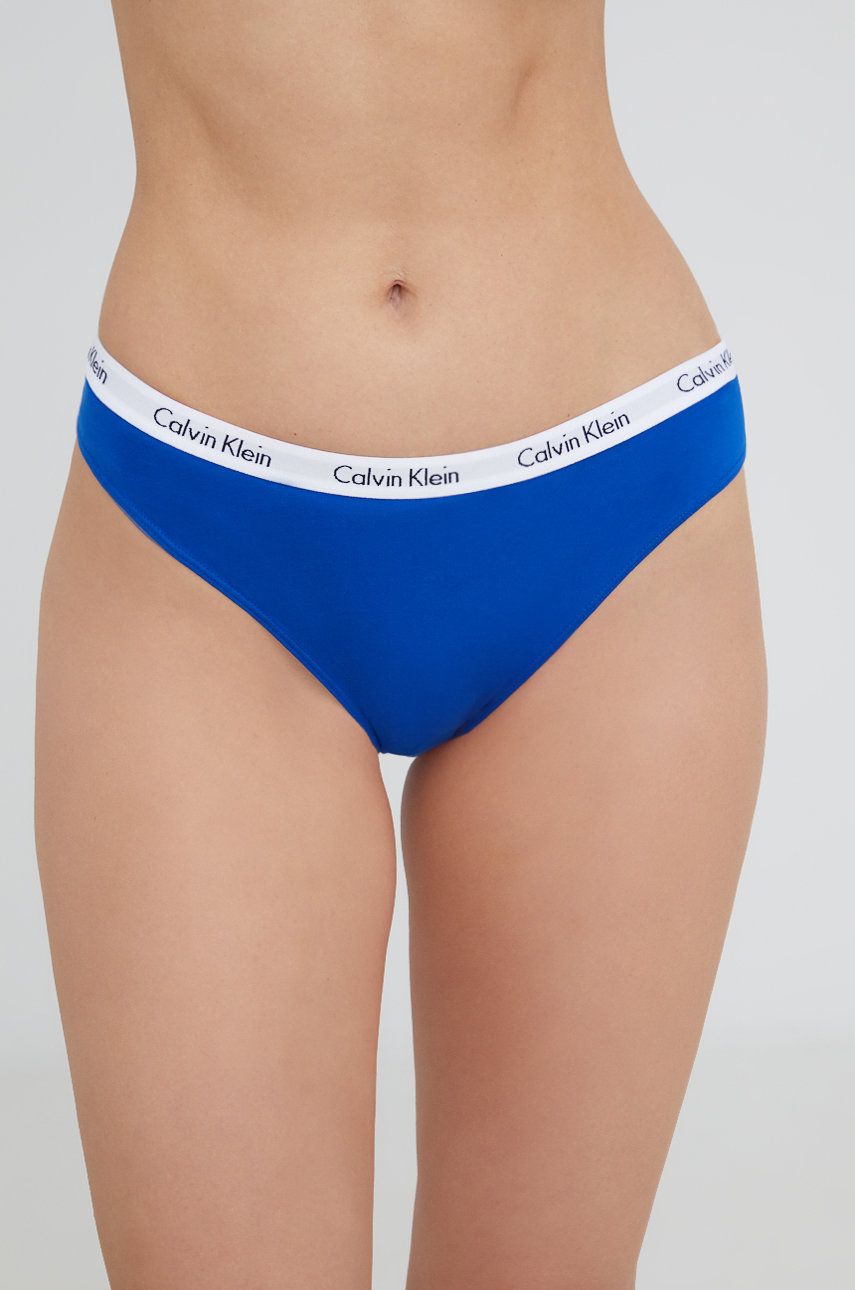 Calvin Klein Underwear Figi (3-PACK) kolor biały