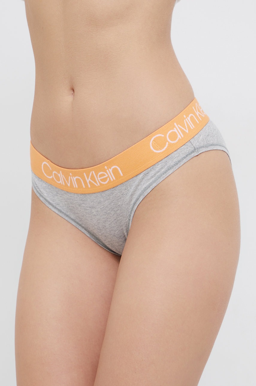

Бикини Calvin Klein Underwear в сиво, Сив