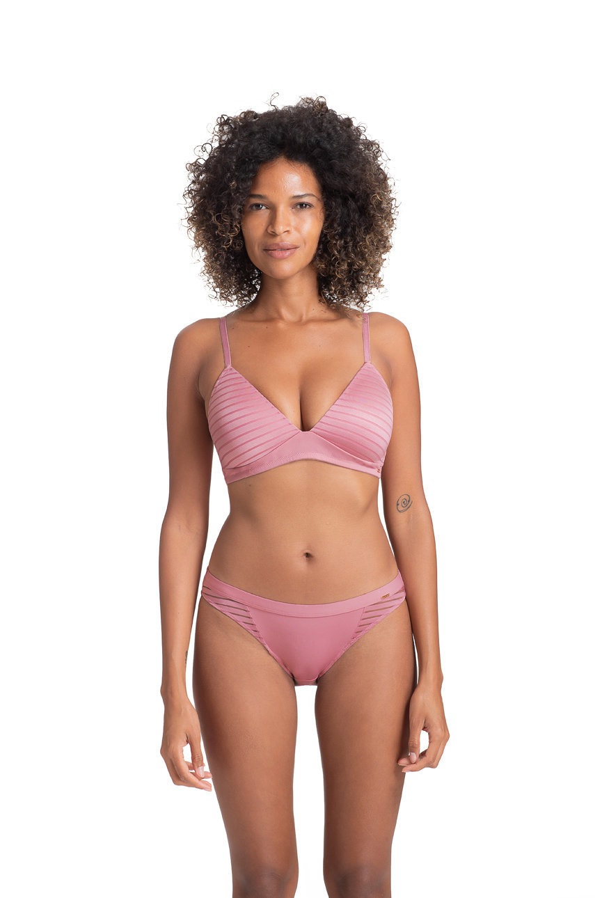 

Сутиен Dorina в розово с изчистен дизайн, Розов