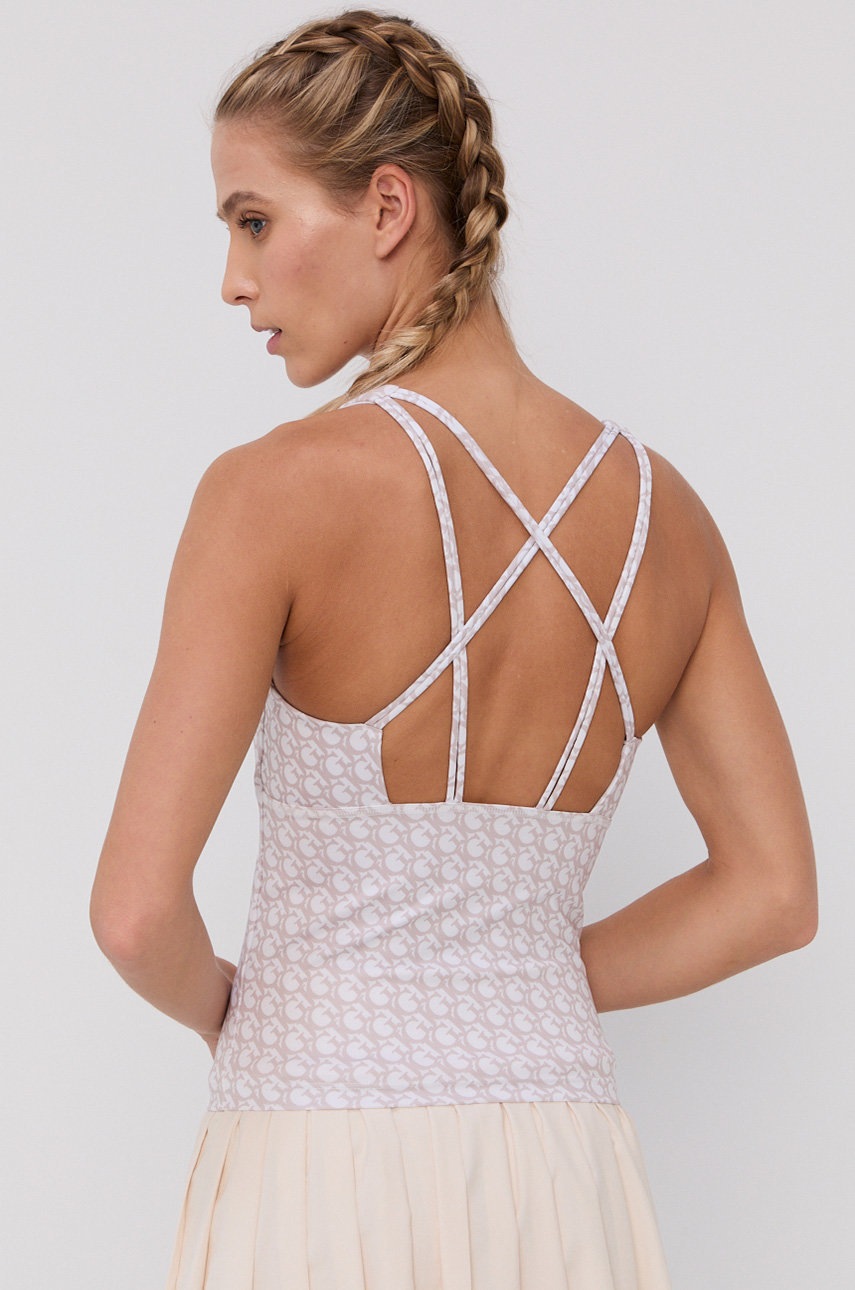 

Топ Guess дамски в бежово, Бежов