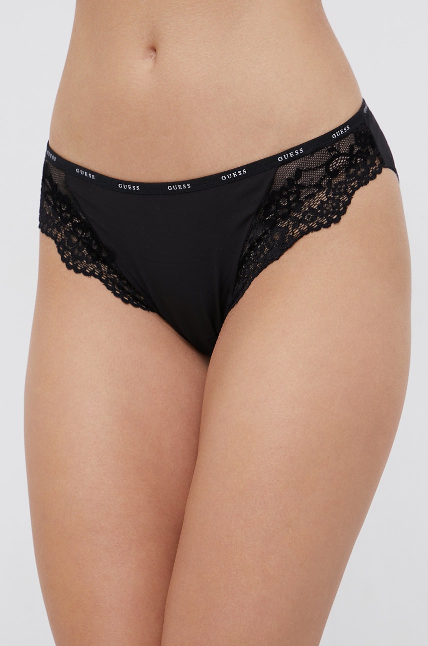 

Бикини Guess в черно, Черен