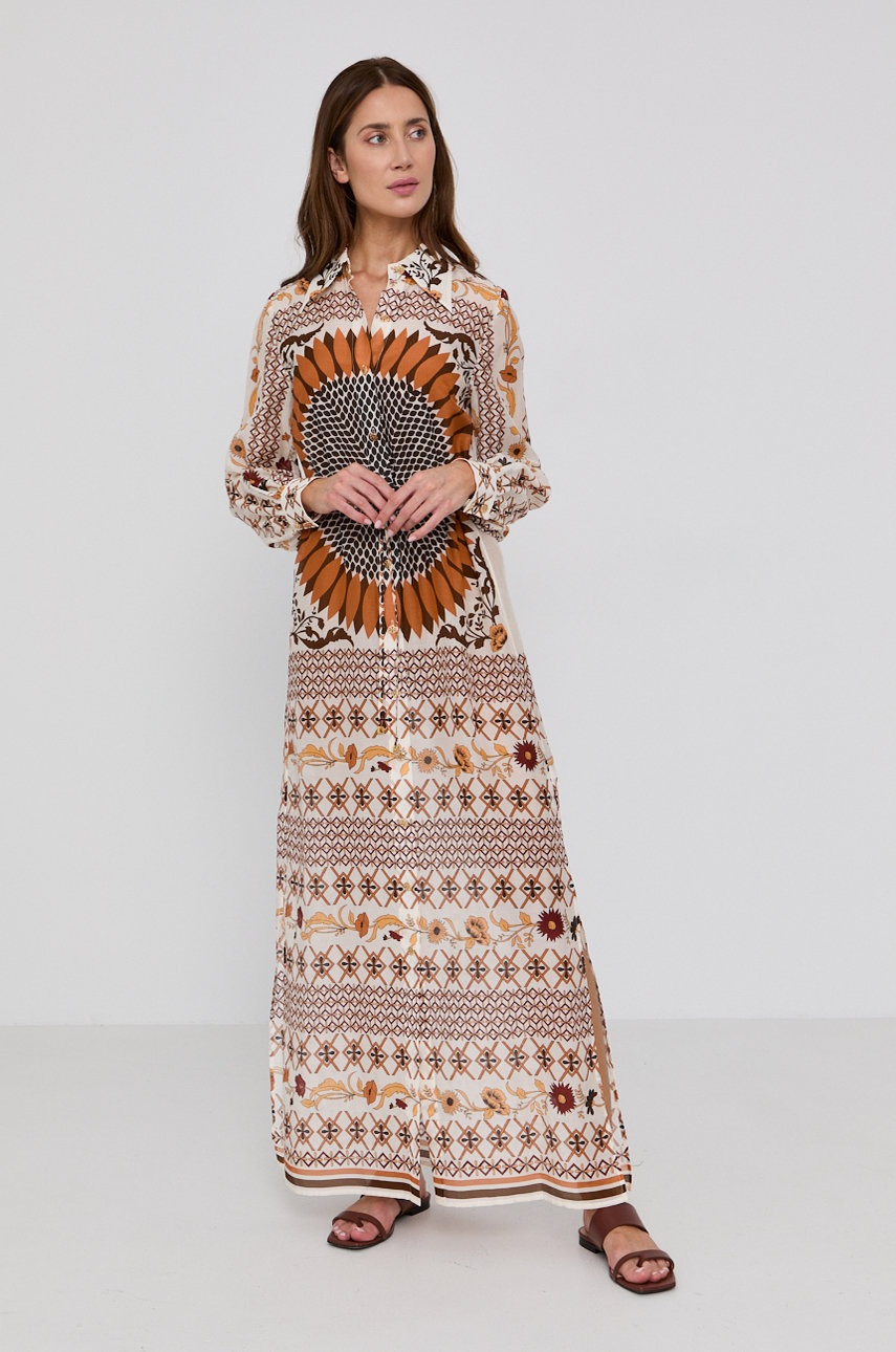 

Сукня Tory Burch колір прозорий maxi пряма