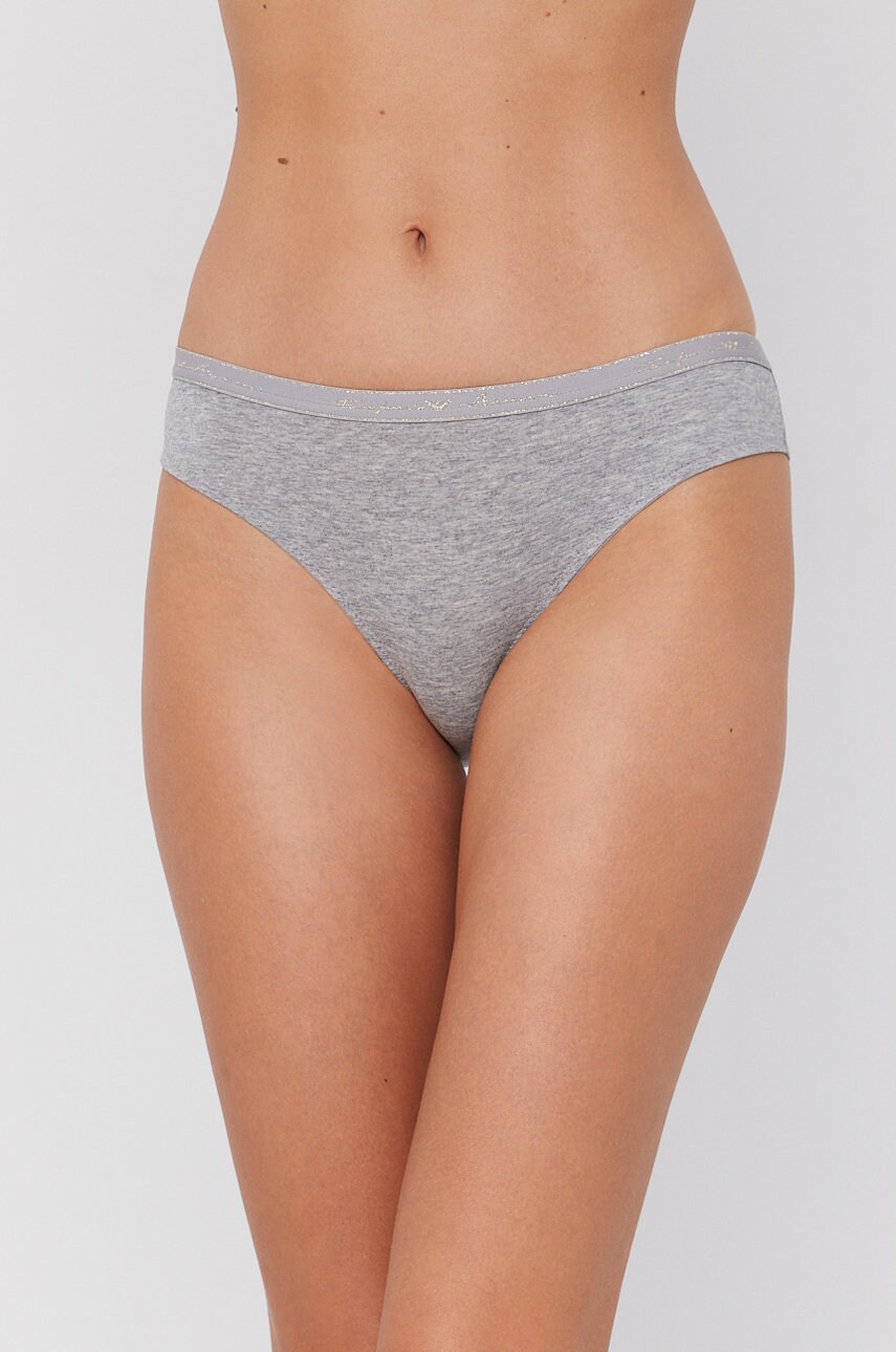 Emporio armani underwear chiloți culoarea gri
