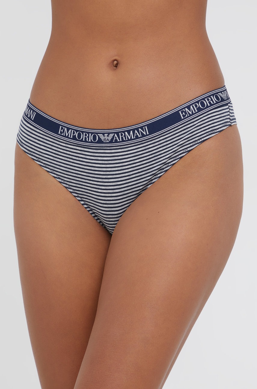 

Бикини тип бразилиана Emporio Armani Underwear в тъмносиньо, Тъмносин