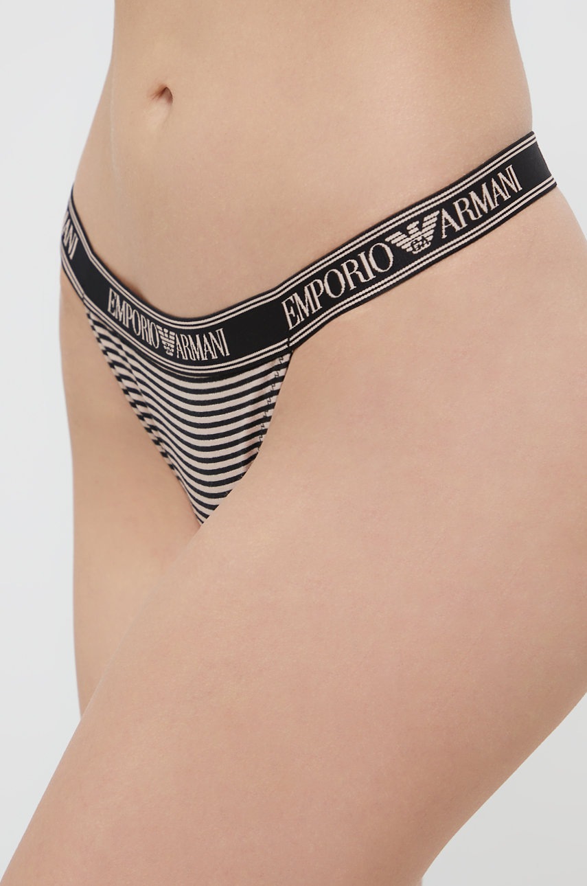 

Прашки Emporio Armani Underwear (2 чифта) в черно, Черен