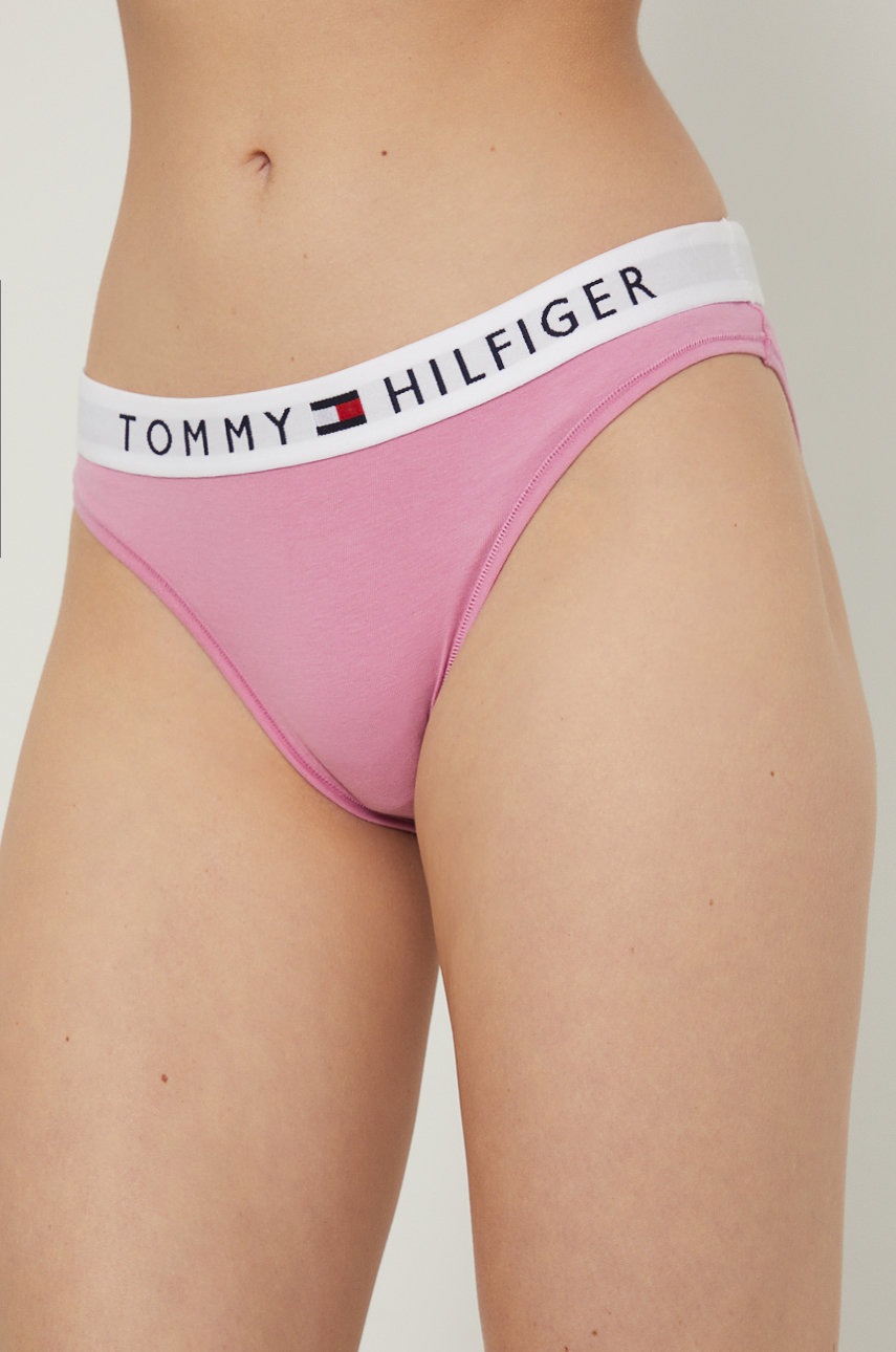 

Бикини Tommy Hilfiger в розово, Розов