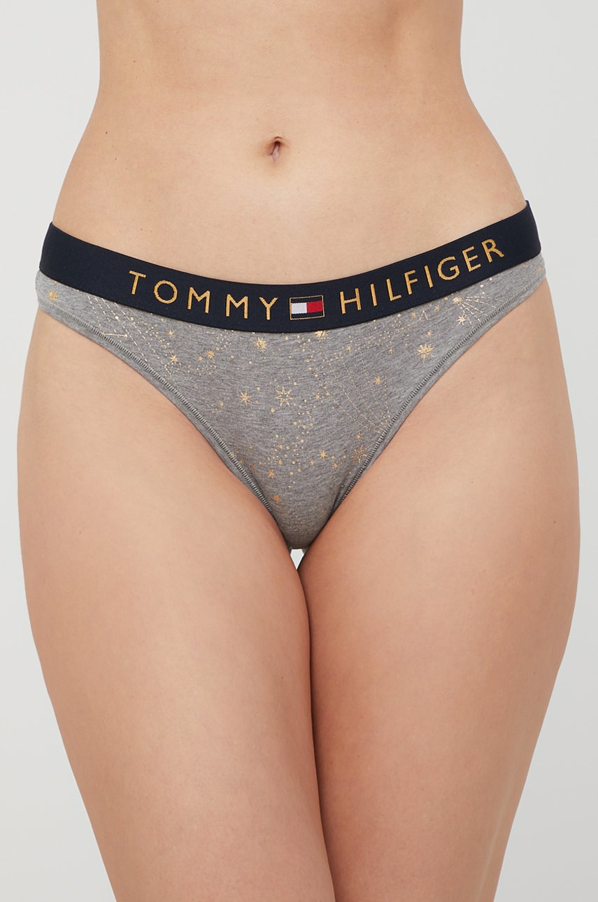 

Прашки Tommy Hilfiger в сиво, Сив