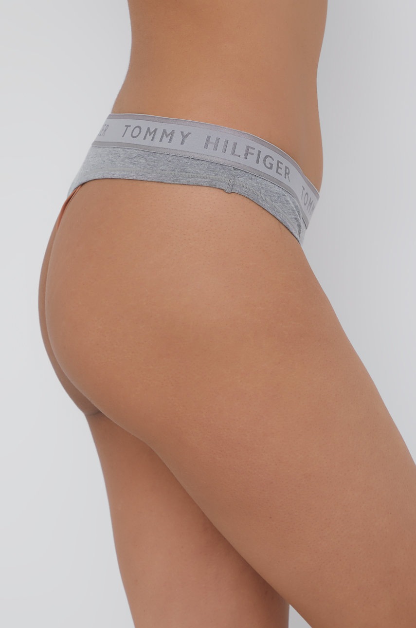 

Стринги Tommy Hilfiger цвет серый