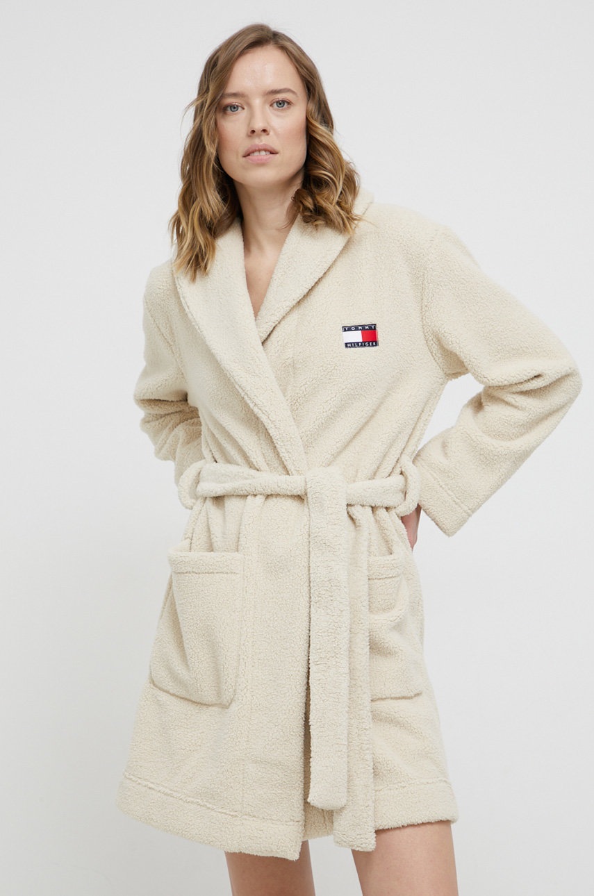 

Халат Tommy Hilfiger цвет бежевый