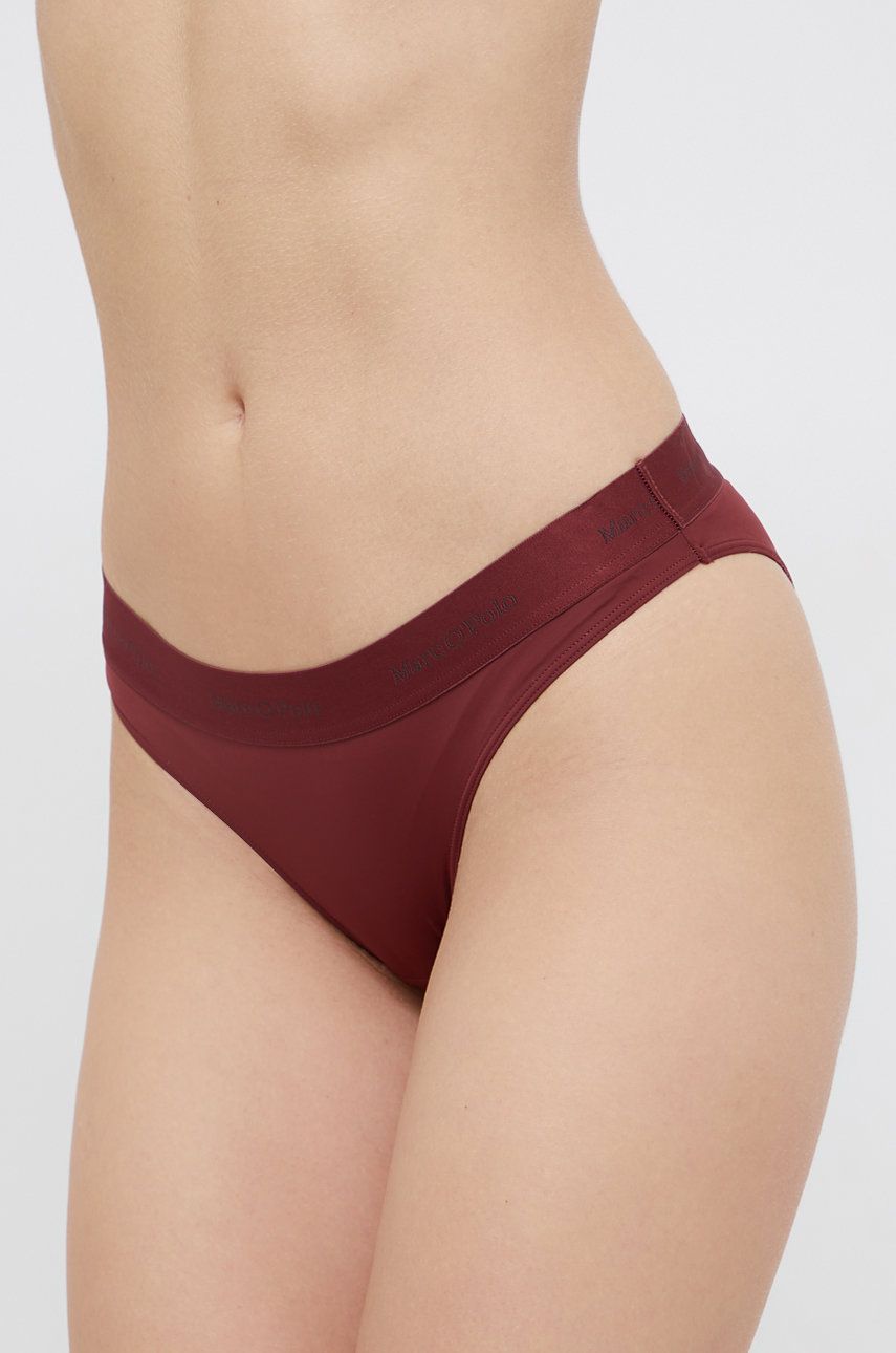 Marc O\'Polo Chiloți culoarea bordo