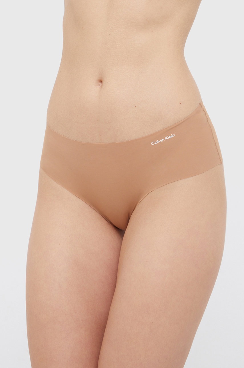 

Бикини Calvin Klein Underwear в бежово, Бежов