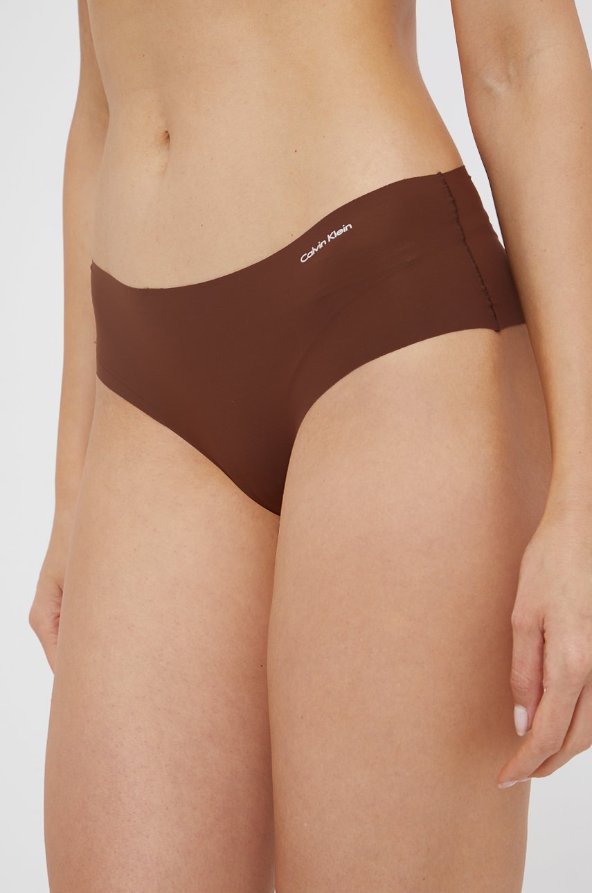 

Бикини Calvin Klein Underwear в кафяво, Кафяв