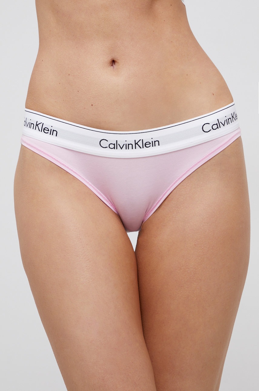 

Бикини Calvin Klein Underwear в розово, Розов