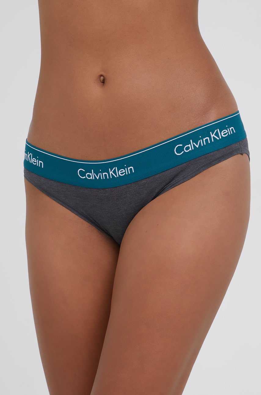 

Бикини Calvin Klein Underwear в сиво, Сив