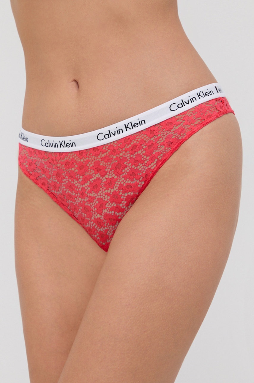

Бикини Calvin Klein Underwear в розово, Розов