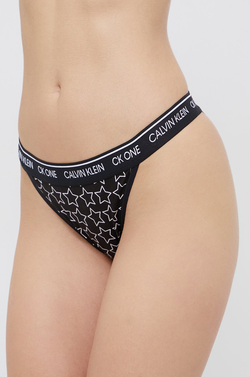 

Бикини Calvin Klein Underwear в черно, Черен