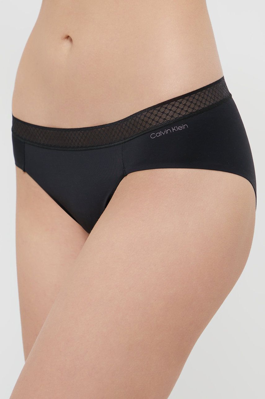 Levně Kalhotky Calvin Klein Underwear černá barva, 000QF6308E