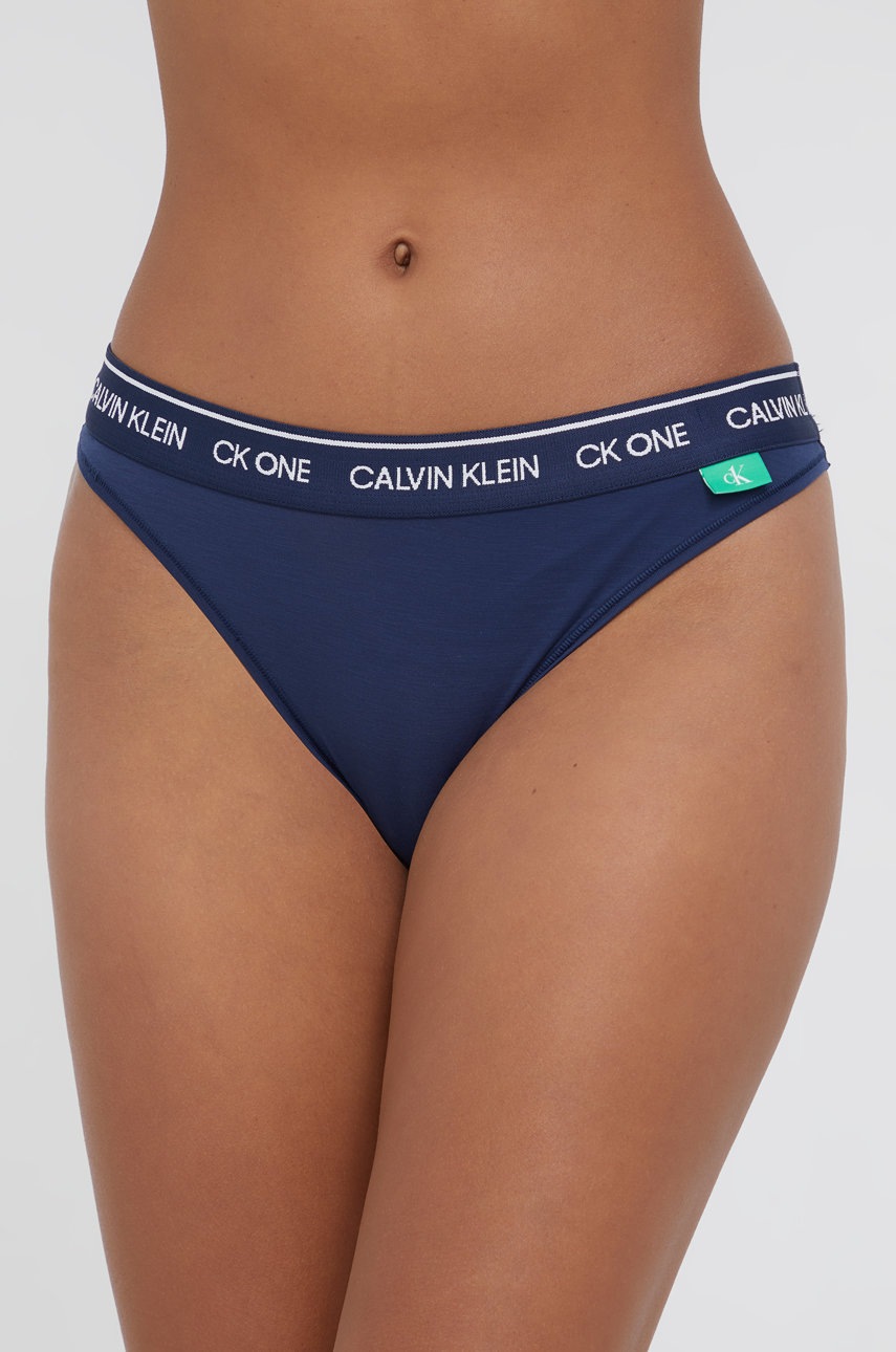 

Бикини тип бразилиана Calvin Klein Underwear в тъмносиньо, Тъмносин