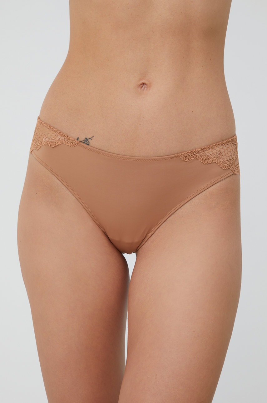 

Бикини Calvin Klein Underwear в бежово, Бежов