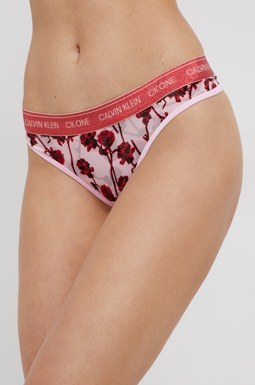 

Прашки Calvin Klein Underwear в розово, Розов