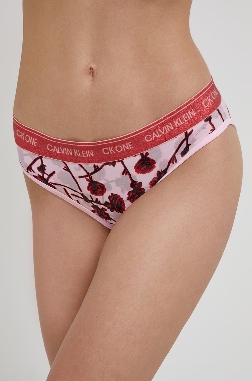 

Бикини Calvin Klein Underwear в розово, Розов