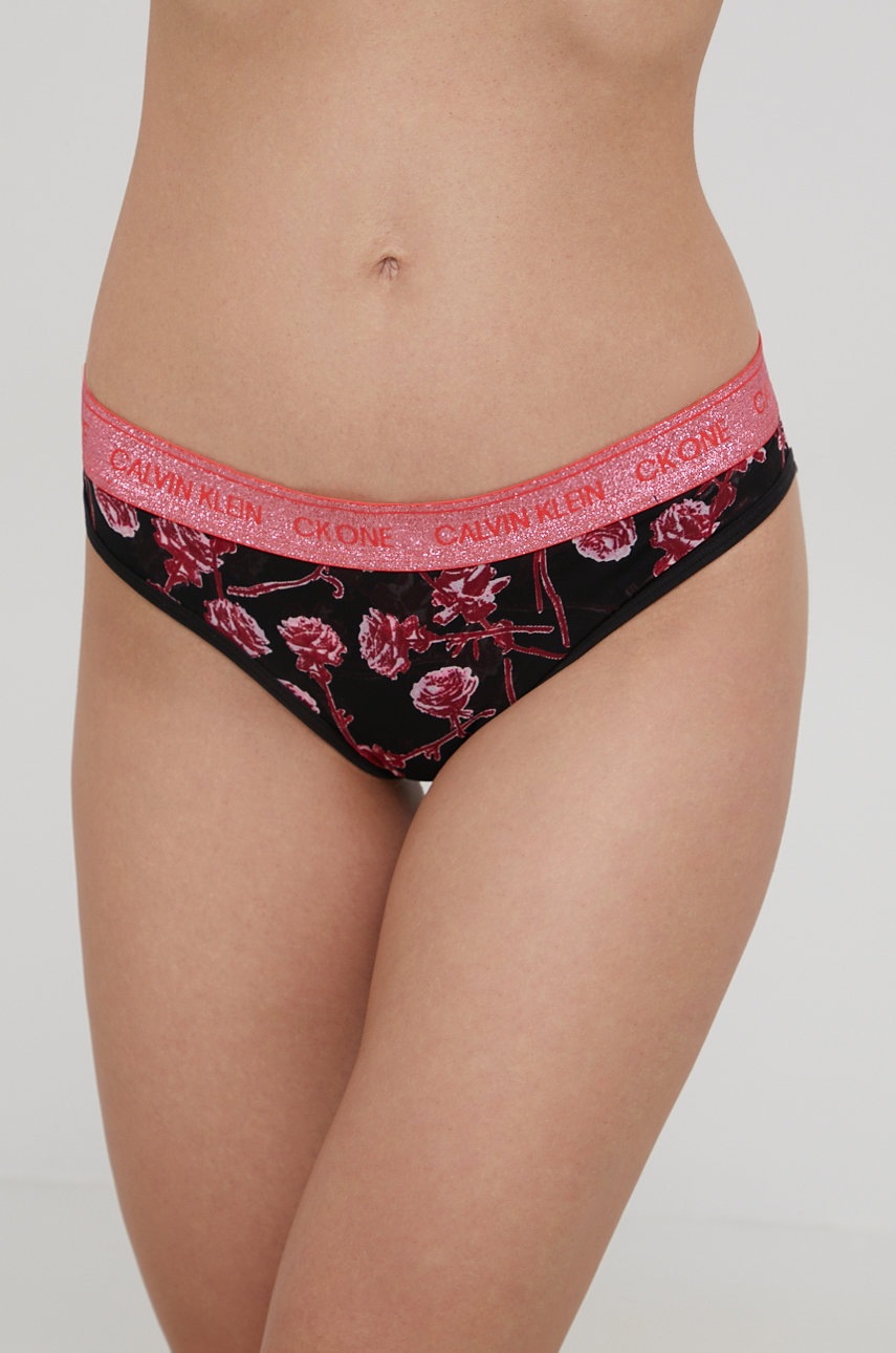 

Бикини Calvin Klein Underwear в черно, Черен