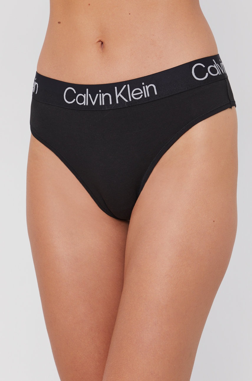 

Бикини Calvin Klein Underwear в черно, Черен
