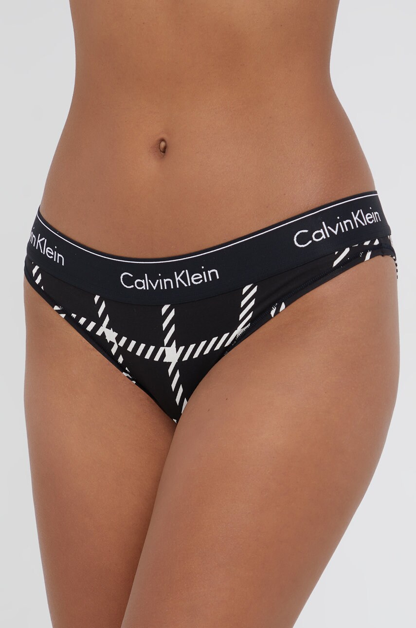 

Бикини Calvin Klein Underwear в черно, Черен