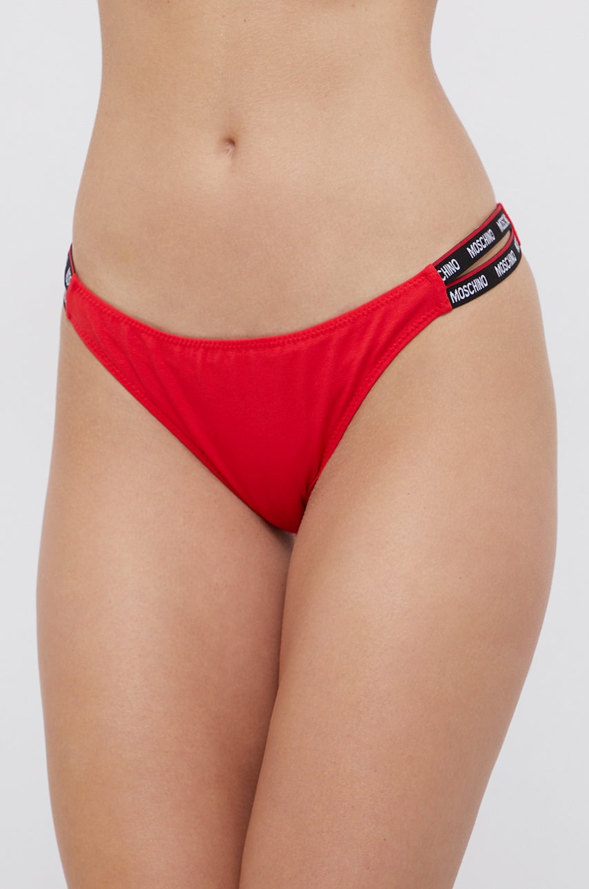 

Бикини Moschino Underwear в червено, Червен