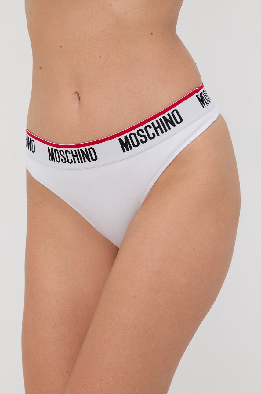 

Прашки Moschino Underwear (2 чифта) в бяло, Бял
