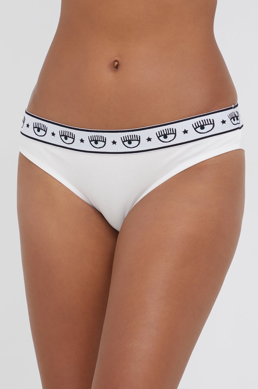 Chiara ferragni chiloți culoarea alb