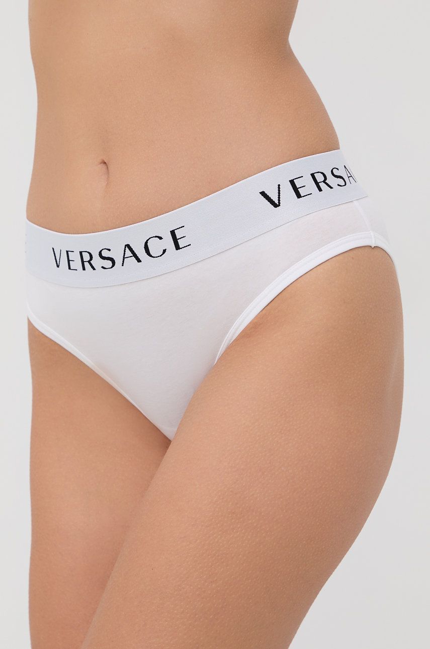 Kalhotky Versace bílá barva, AUD04071