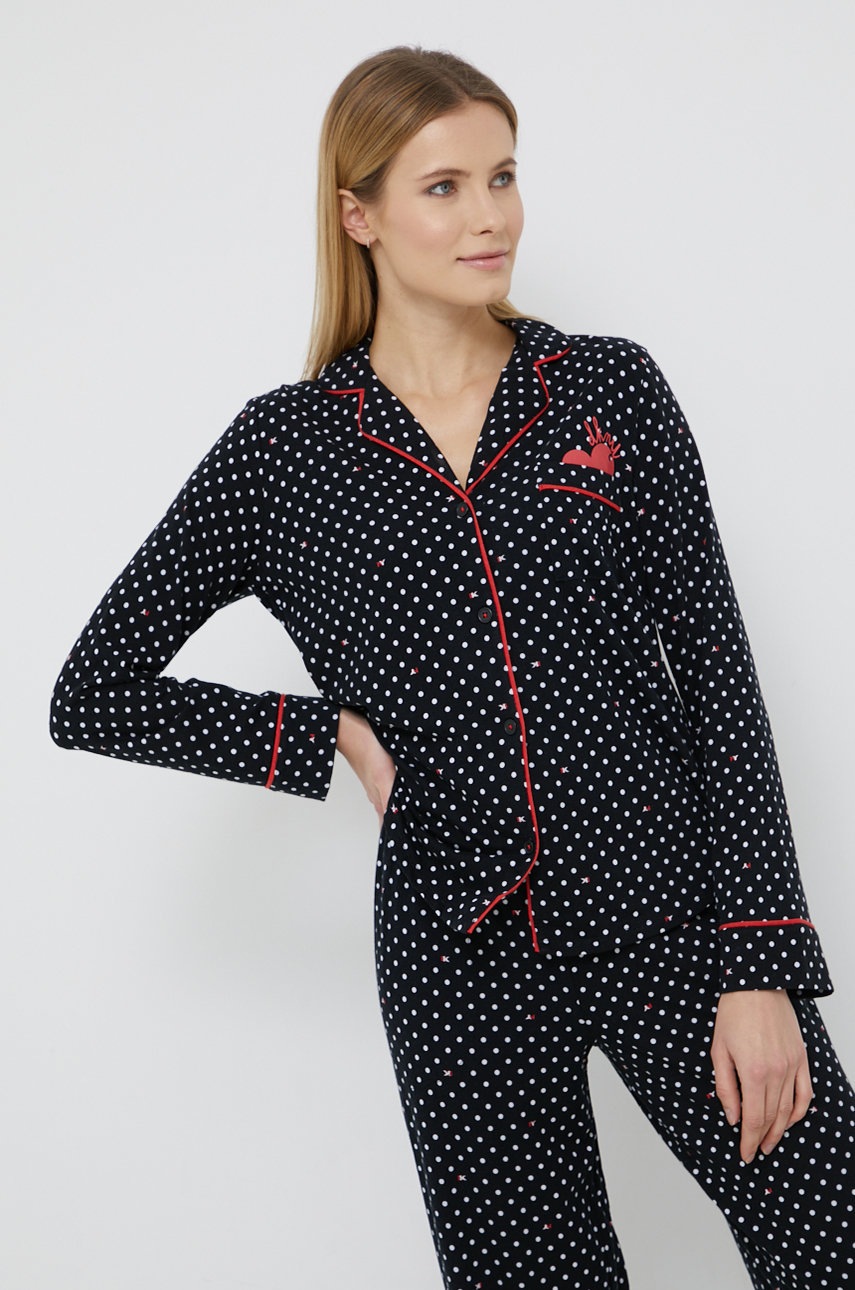 

Пижама Dkny в черно, Черен