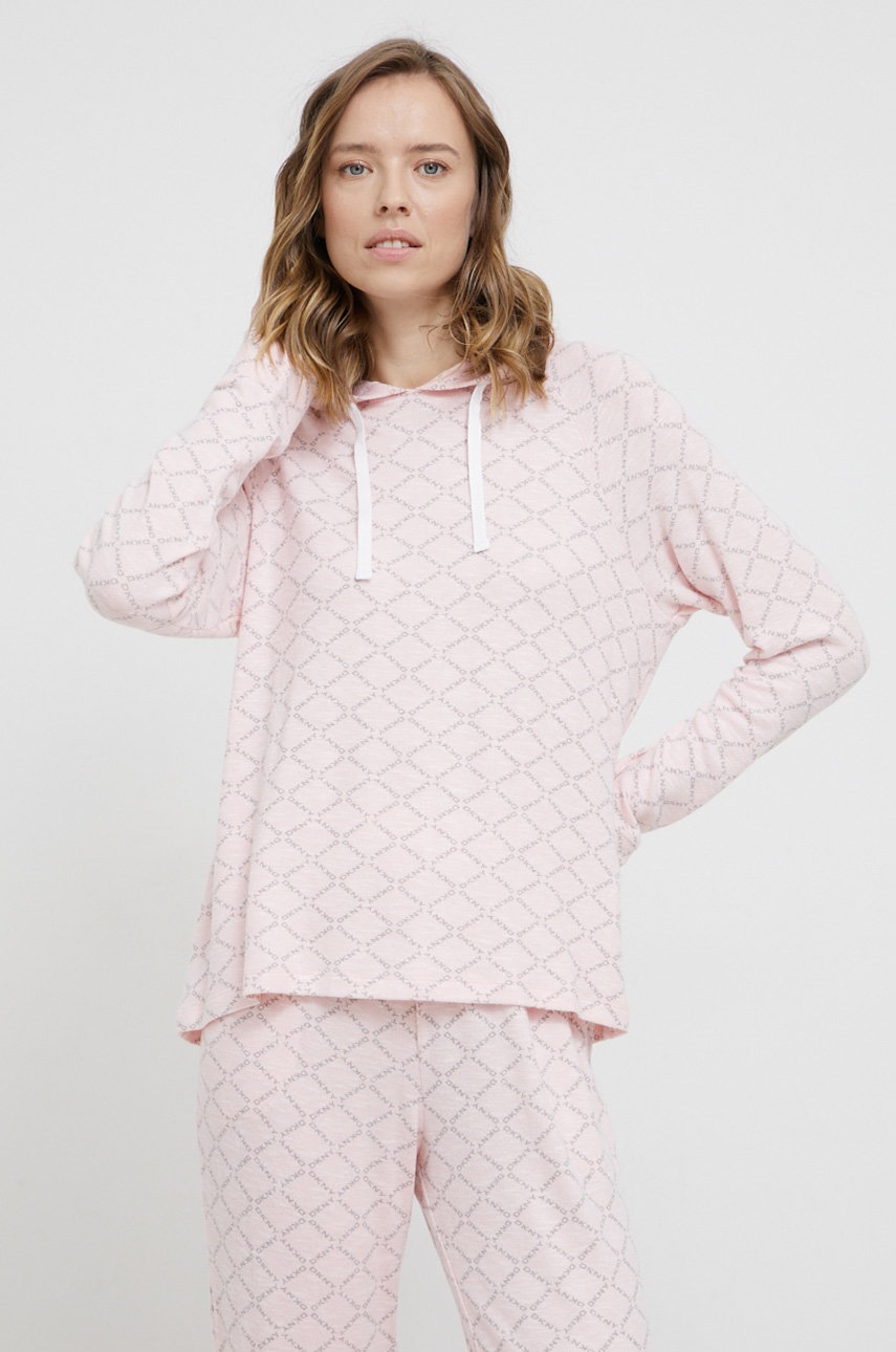 

Пижама Dkny цвет розовый