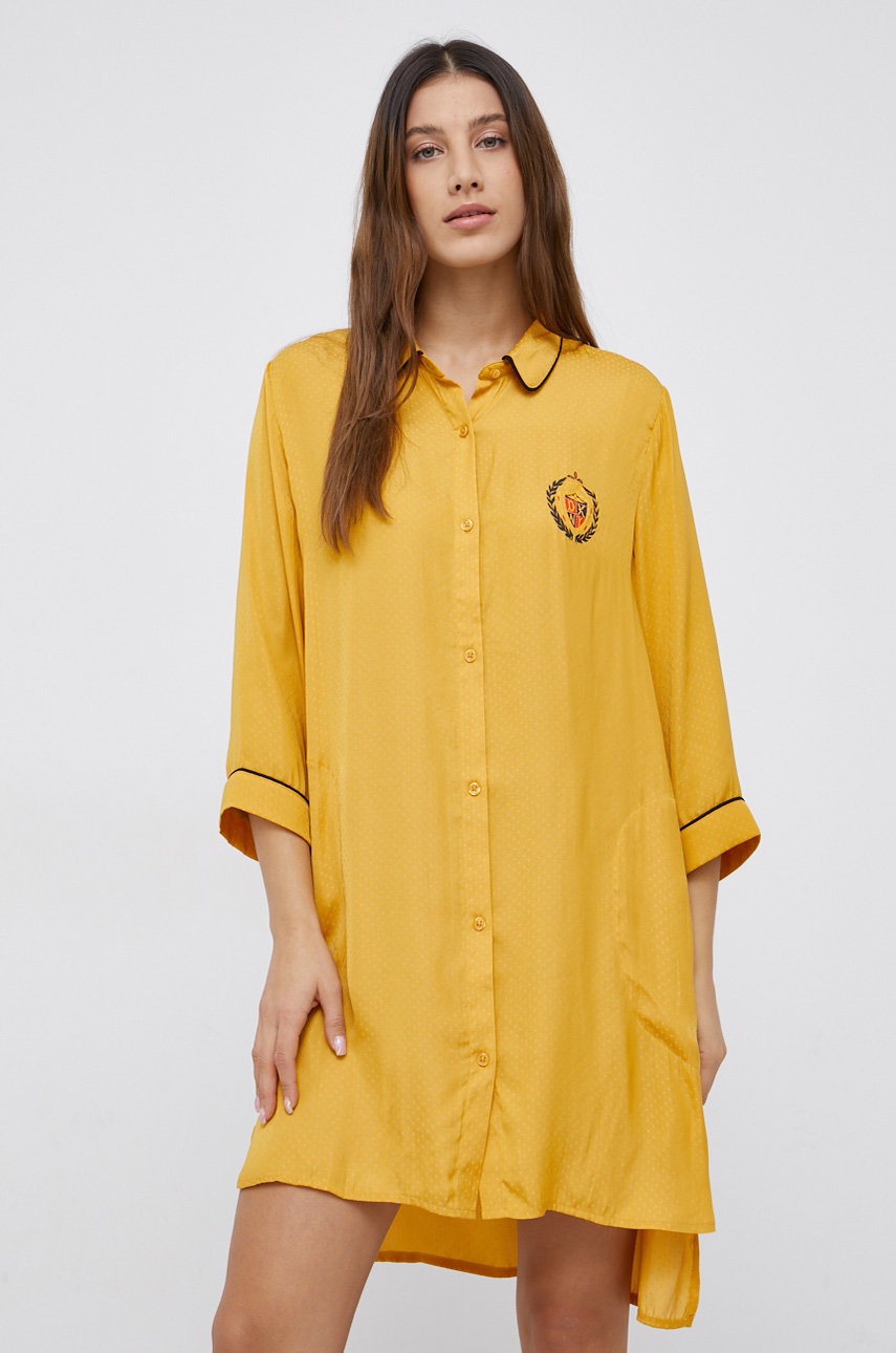 

Ночная рубашка Dkny женская цвет жёлтый