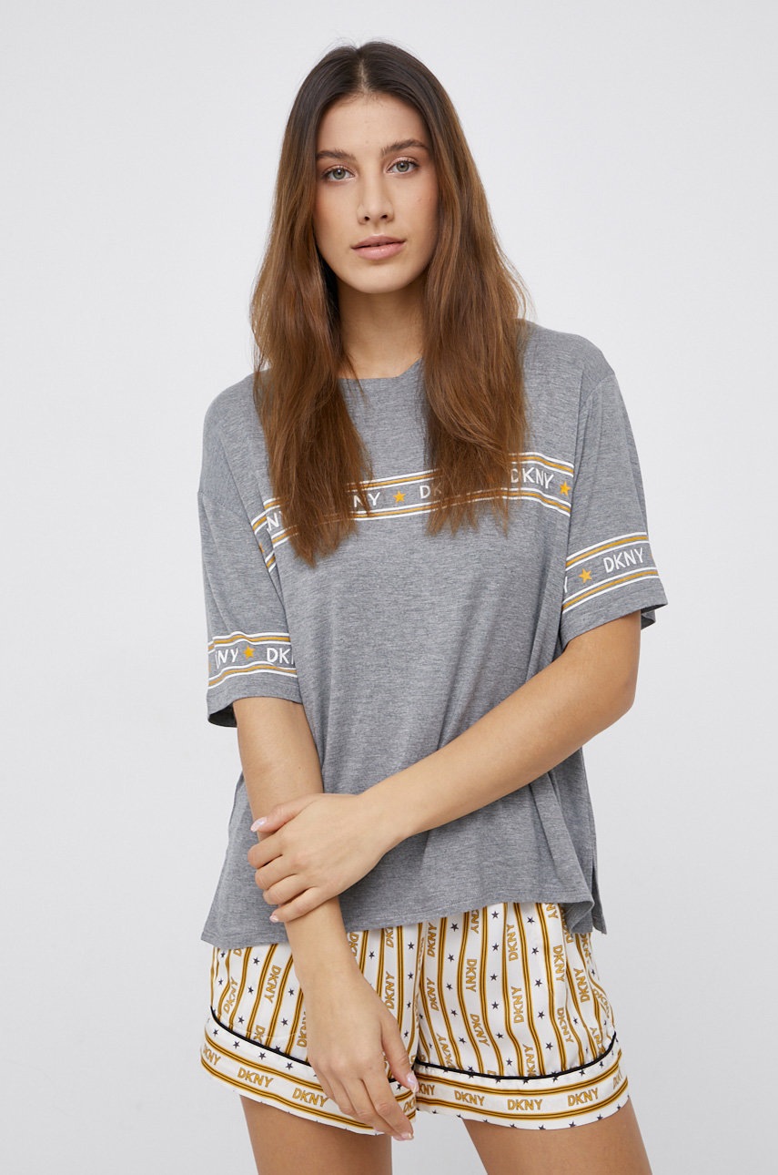 

Пижама Dkny дамска в златисто, Злато