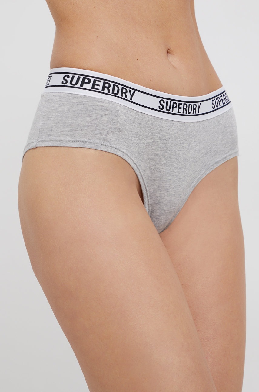 

Бикини Superdry в сиво, Сив