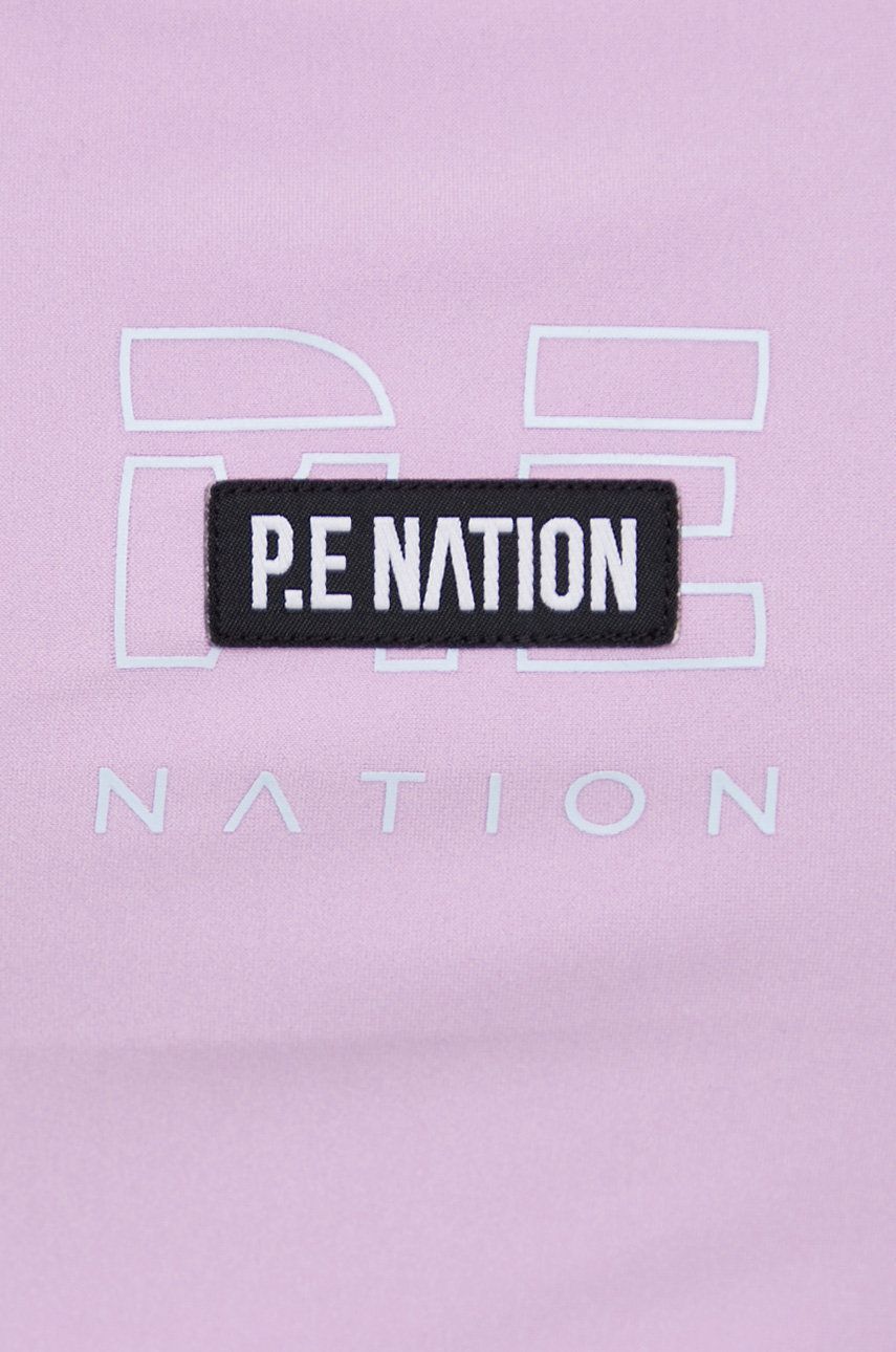 P.E Nation Biustonosz sportowy kolor różowy gładki