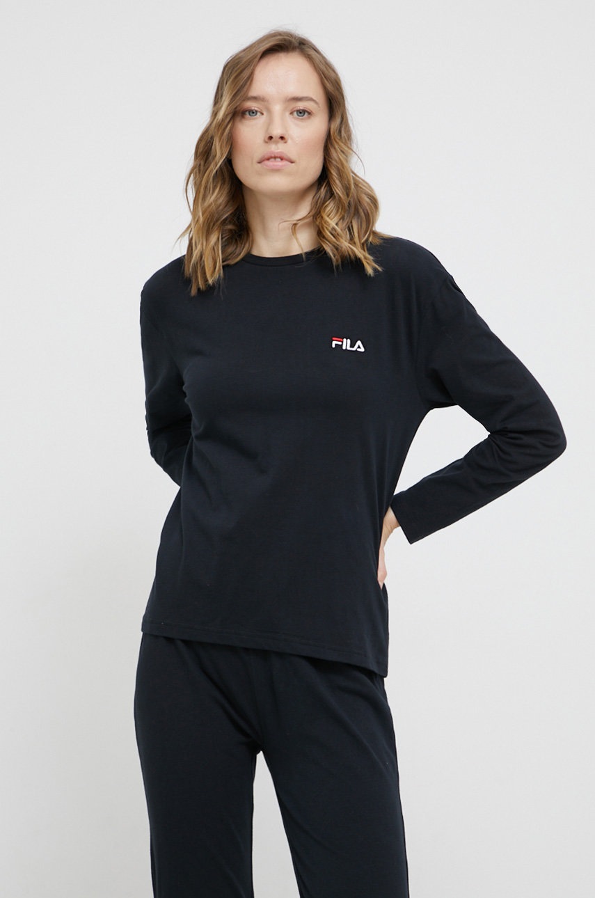 

Піжама Fila жіноча колір чорний