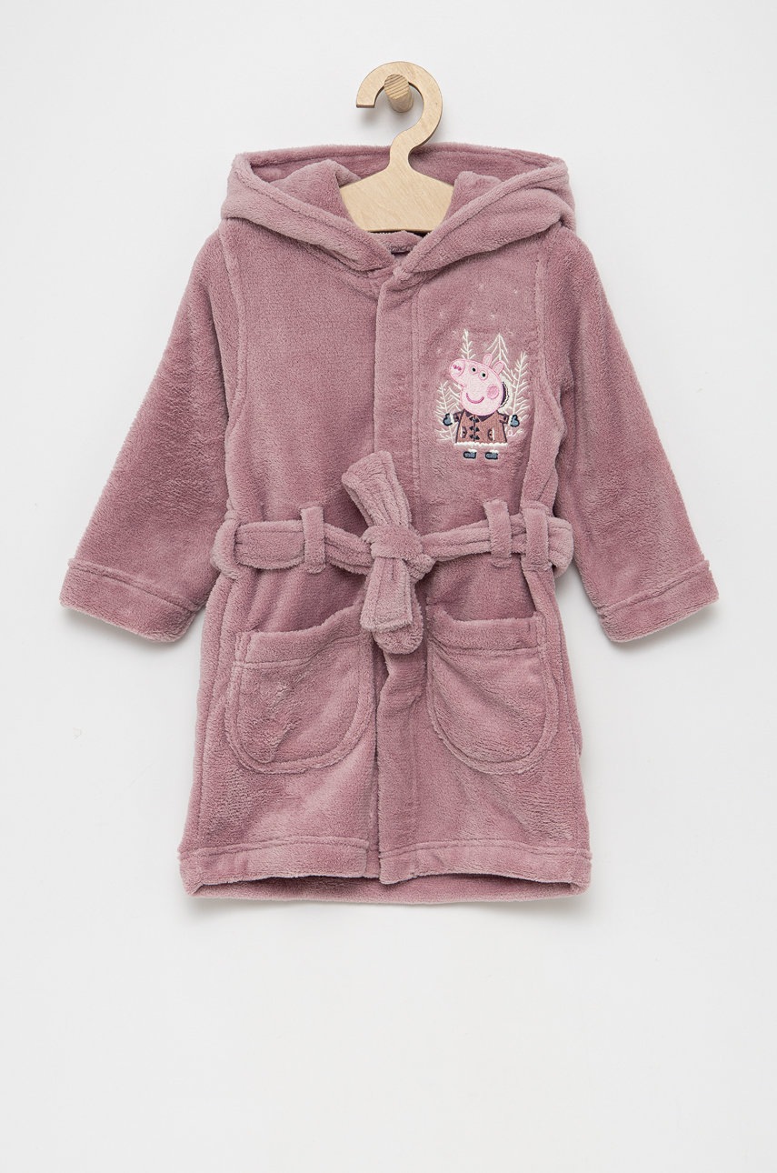 

Детски халат Name it x Peppa Pig в розово, Розов
