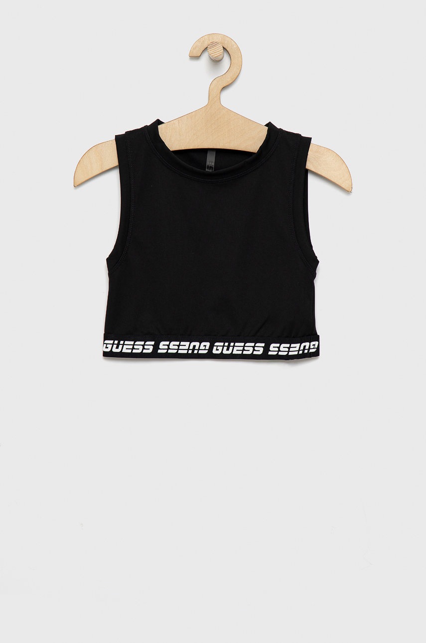 

Детский топ Guess цвет чёрный