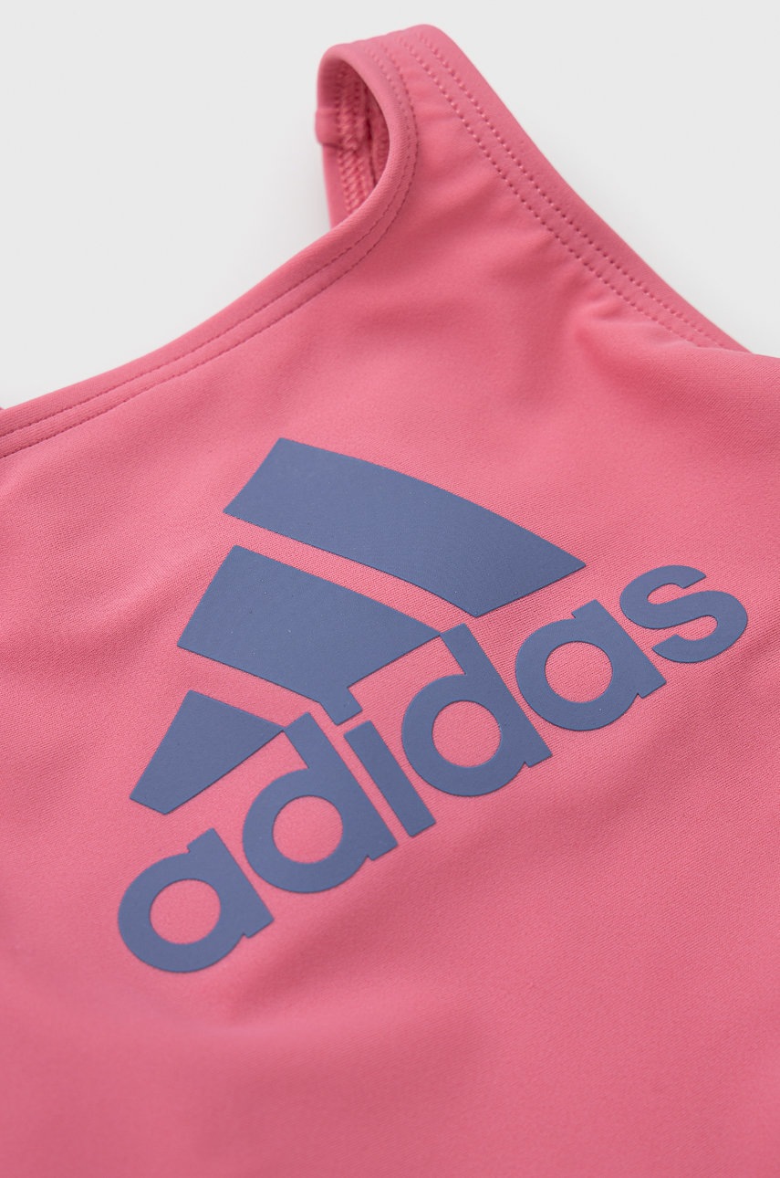 

Детский купальник adidas Performance цвет розовый
