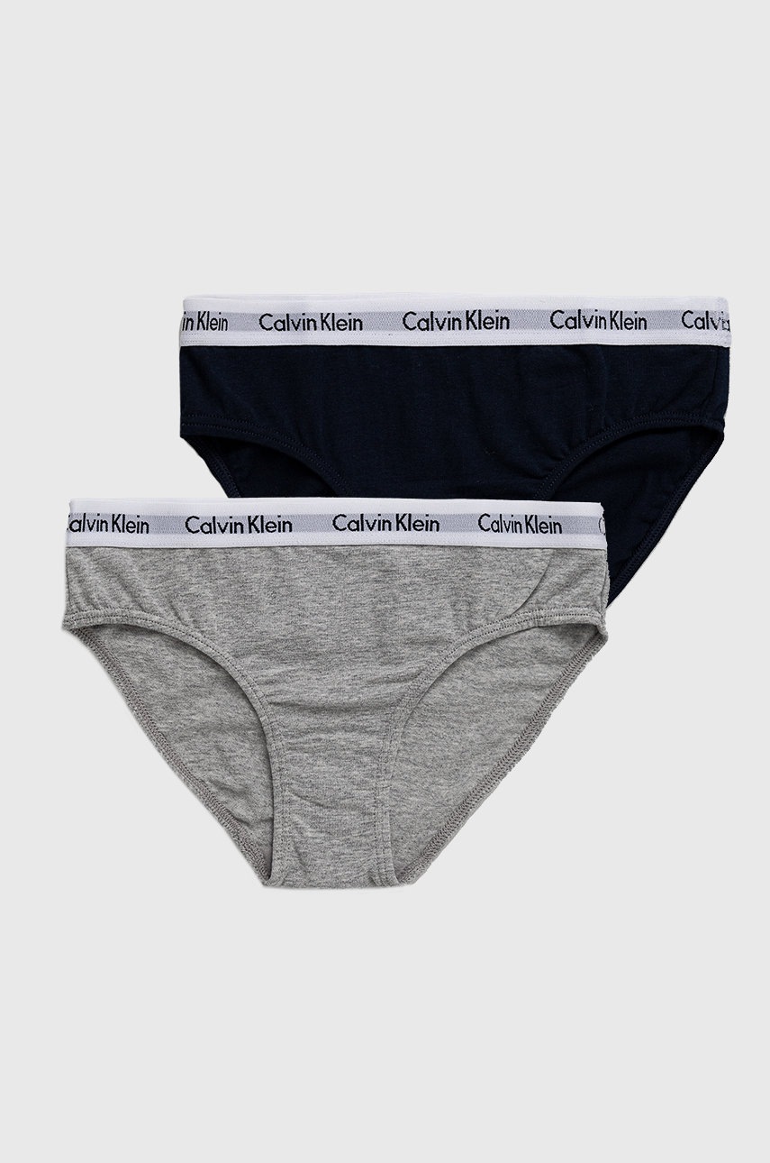 

Детски бикини Calvin Klein Underwear в сиво, Сив