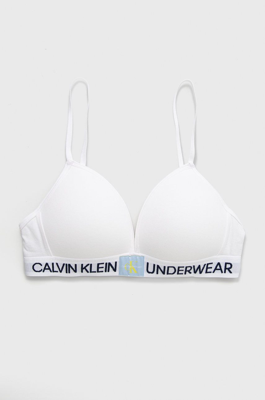 

Детски сутиен Calvin Klein Underwear в бяло, Бял