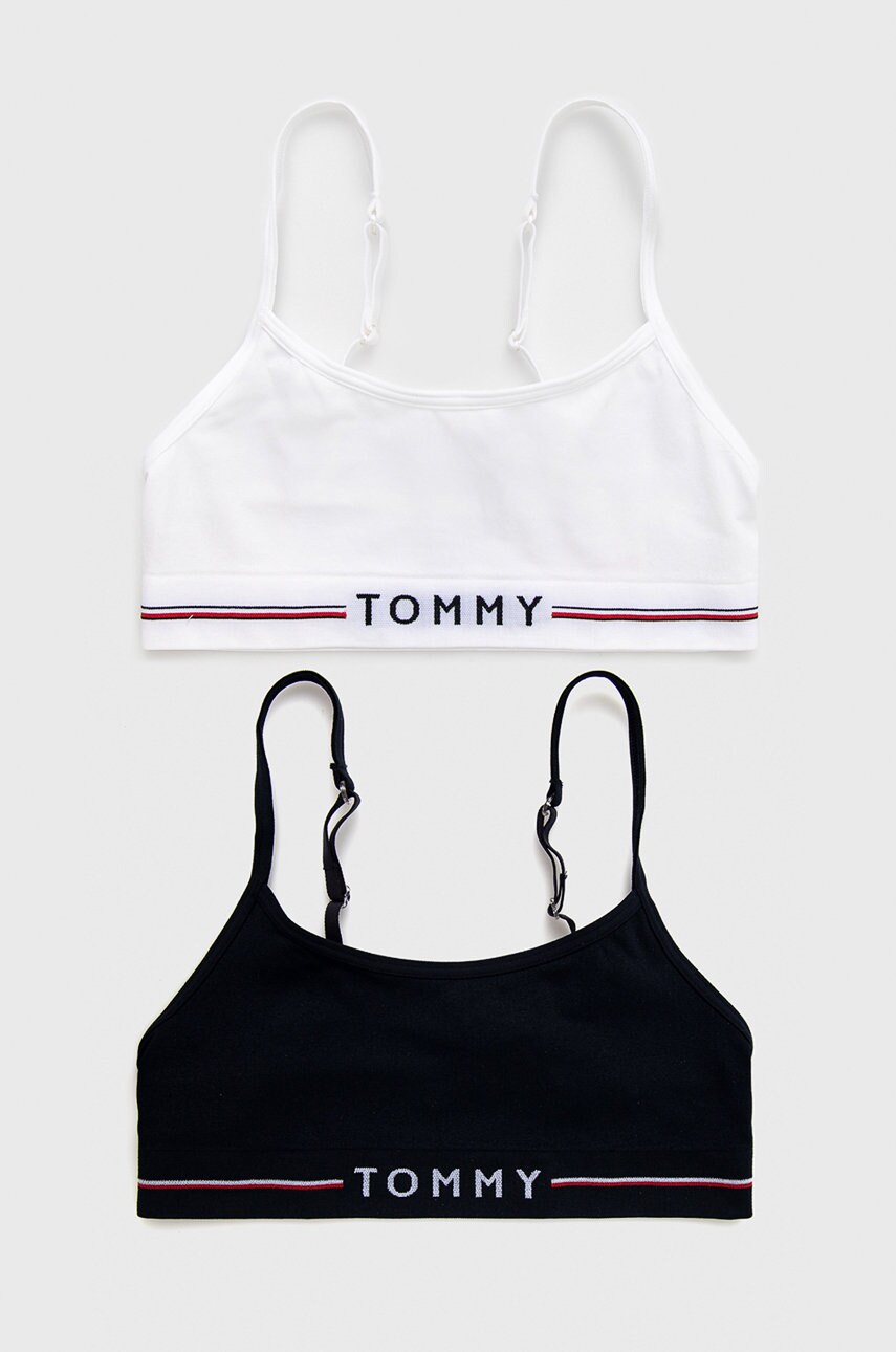 

Детски сутиен Tommy Hilfiger в бяло, Бял
