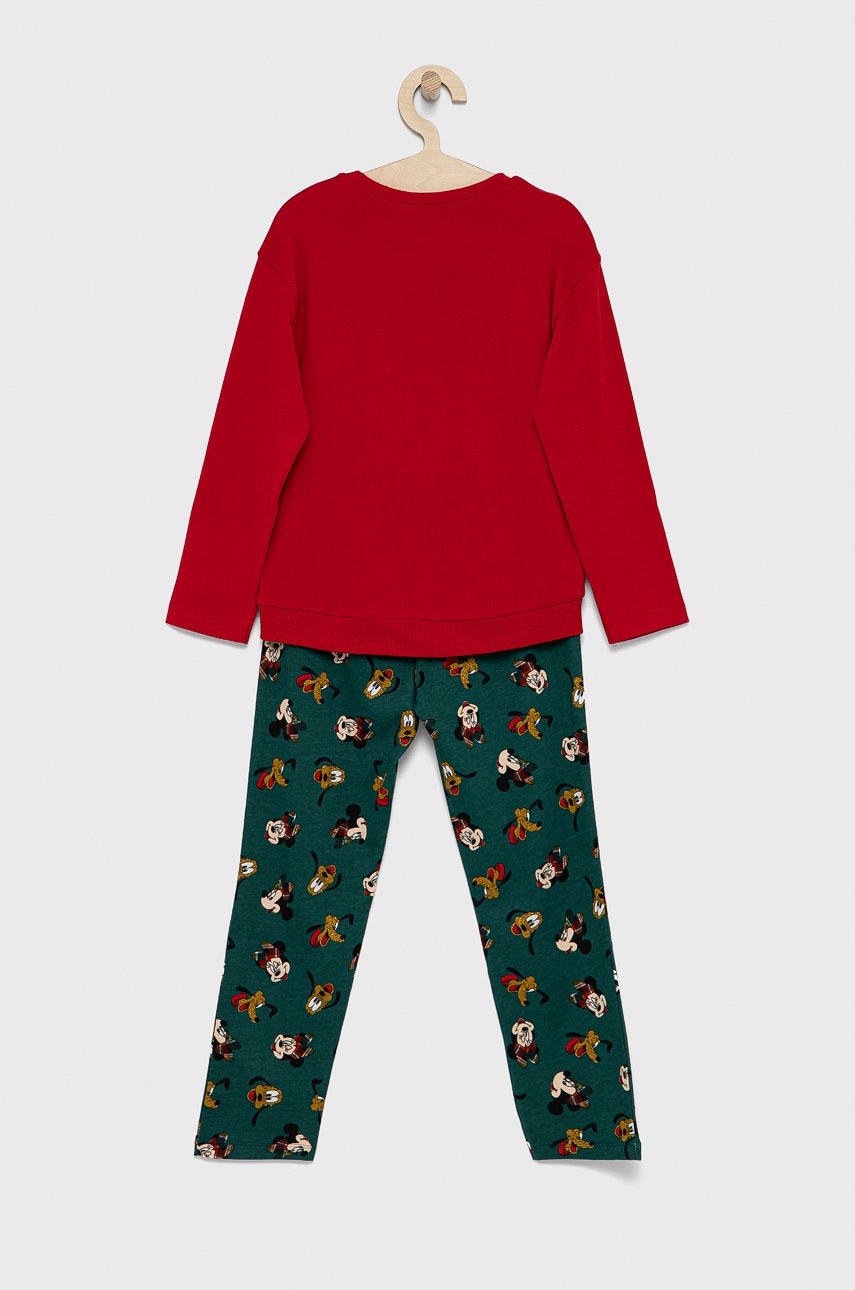 

Дитяча бавовняна піжама United Colors of Benetton x Disney візерунок