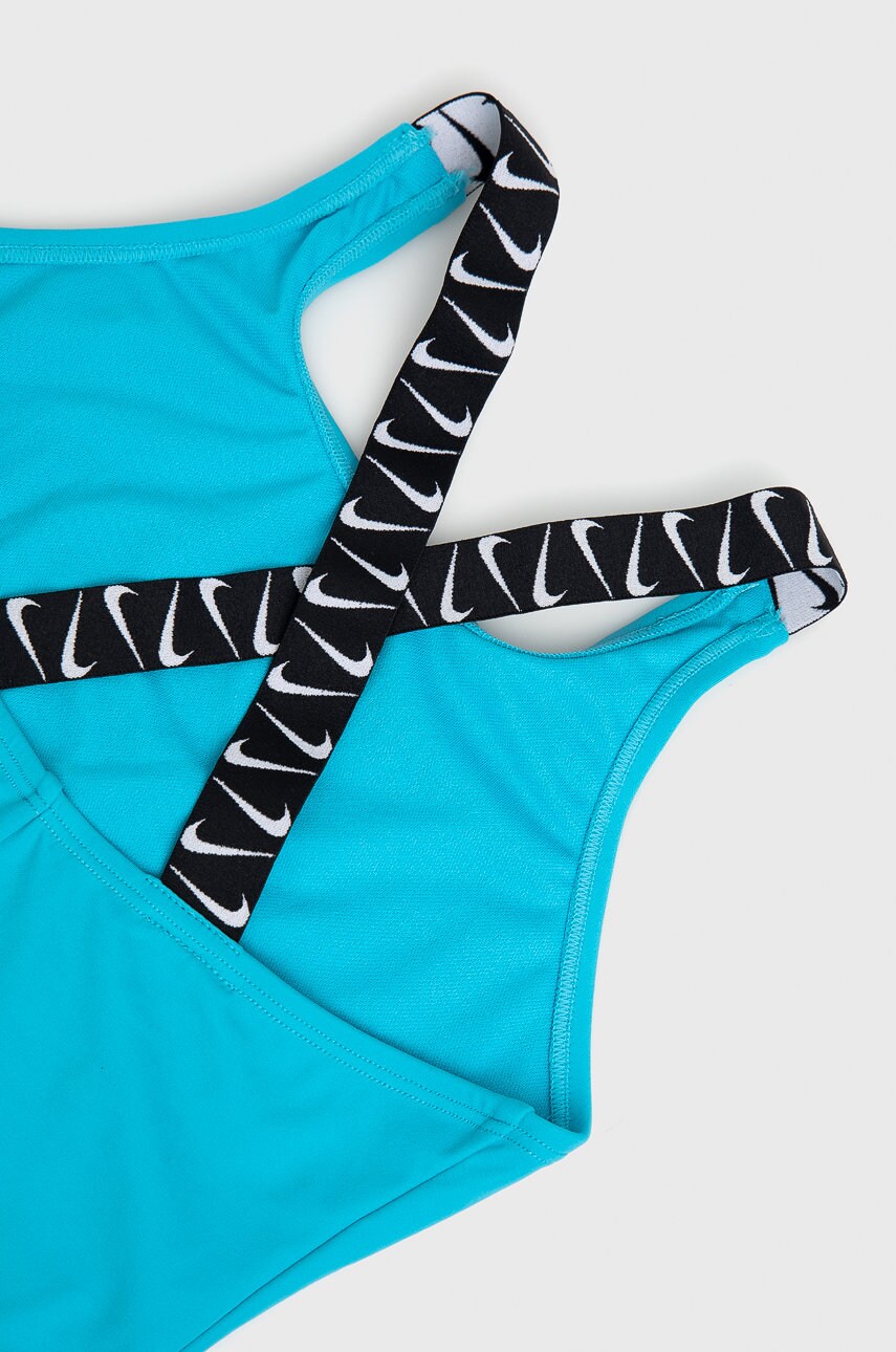 

Детский купальник Nike Kids цвет бирюзовый